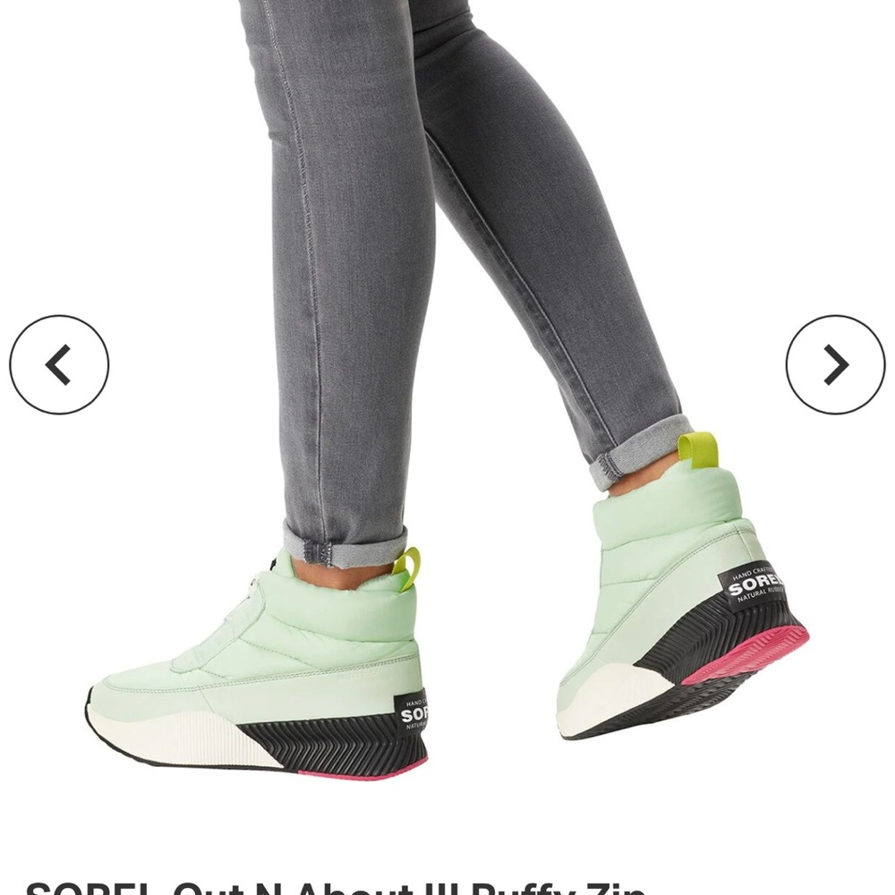 Sorel New In Box Out And About Puffy Size 11 - image 1